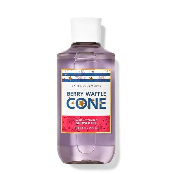 Bath Body Berry Waffle Cone Shower Gel | 10 Fl Oz