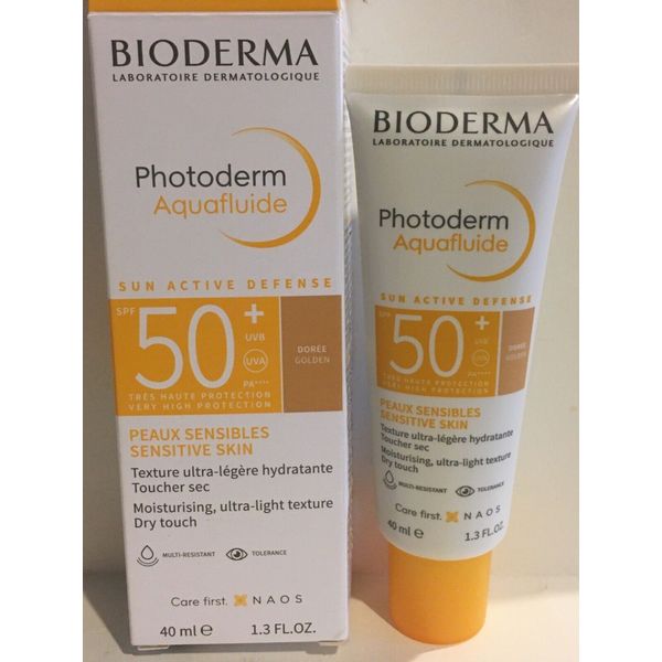 Bioderma Photoderm Aquafluide SPF50+ Tinted Golden Dry Touch 40ml Exp.11/2024