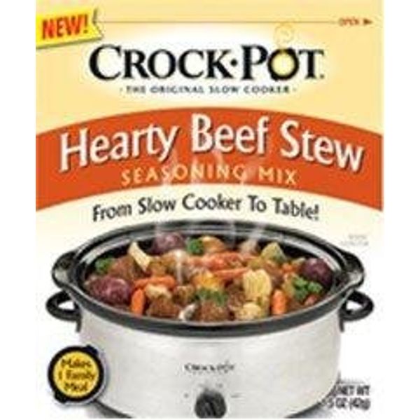 Crock Pot Hearty Beef Stew Seasoning Mix (1.5 oz Packets) (Pack of 3)