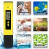PH Meter,Digital PH Tester 0-14PH Measurement Range Hand-Held Swimming Pool Home
