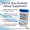 Renadyl Kidney Probiotic Supplement | Urea, Creatinine, & Uric Acid Support 60