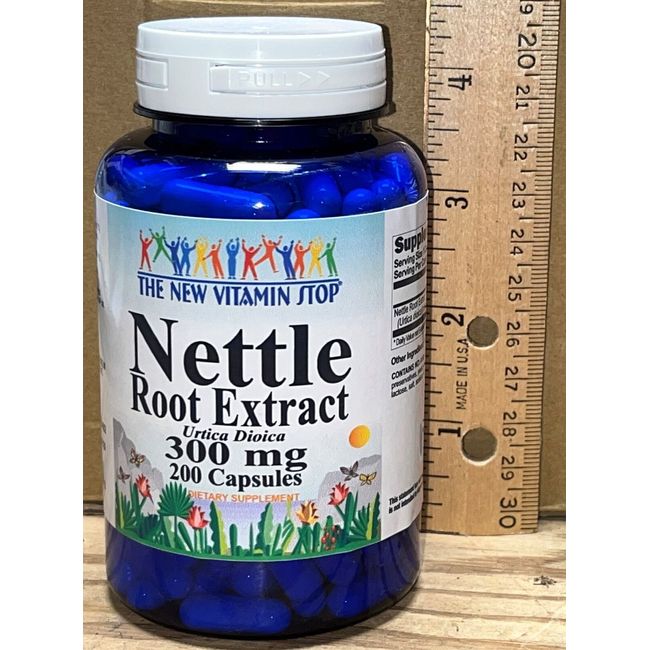 ONE Nettle Root Extract (The New Vitamin Stop), 200 capsules, 300 mg each