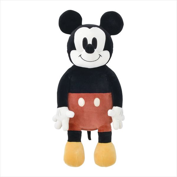 Livheart 80112-01 Relax Work Cushion for Back Acupuncture Points, Mickey Mouse, Total Length: Approx. 16.1 inches (41 cm), Pain Improvement, Massage