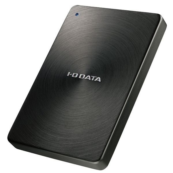 I – O Data Portable Hard Disk "JUE Whiz" (USB 3.1 gen1type – C/ , blk