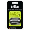 Braun Series 3 32B Foil & Cutter Replacement Head, Compatible with Models 3000s, 3010s, 3040s, 3050cc, 3070cc, 3080s, 3090cc (Packaging May Vary)