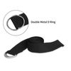 High Density Yoga Block & Yoga Resistance Strap Black