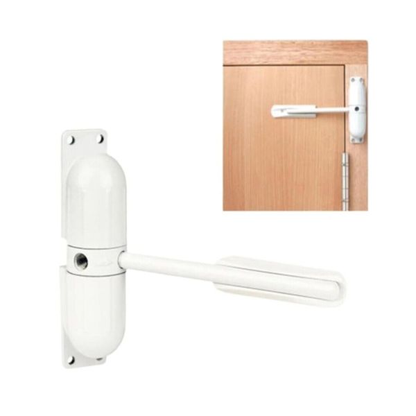 Door Closer Automatic Safety Spring Door Closer – Easy to Install to Convert