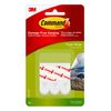 Command Poster Hanging Strips, Small, White, 24-Strips (17024-24ES)