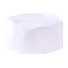 Mercer Culinary M60075WH Skull Cap with No Mesh, White