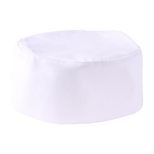 Mercer Culinary M60075WH Skull Cap with No Mesh, White