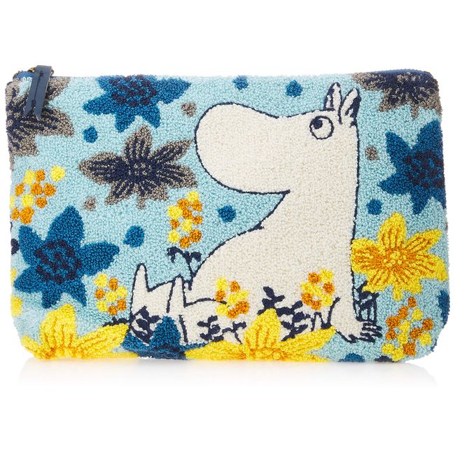 MOOMIN 0434107000 Pouch, Moomin in in the Flower Field