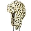Kangol Unisex Leopard Trapper Baskenmütze, Schneeleopard, 60