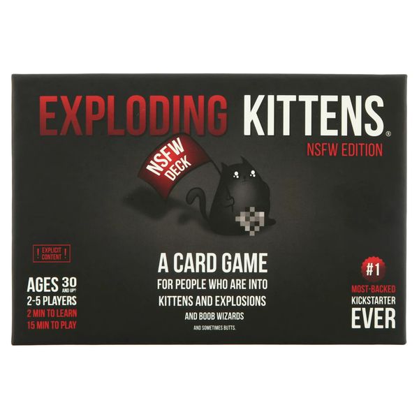 Exploding Kittens NSFW by Exploding Kittens - Card Games for Adults & Teens