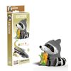 EUGY Raccoon 3D Model Craft Kit