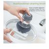 Kitchen Cleaning Brush Soap Dispensing Palm Tools Dishwashing Pot Pan Scrubber