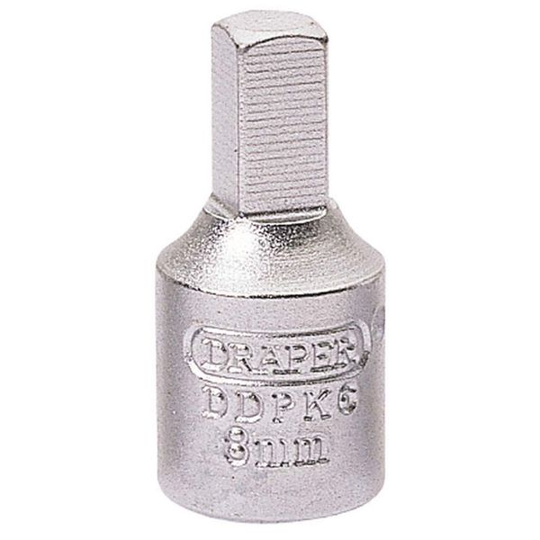DRAPER 38324 Ablaufstopfen Schlüssel 8 mm Vierkant