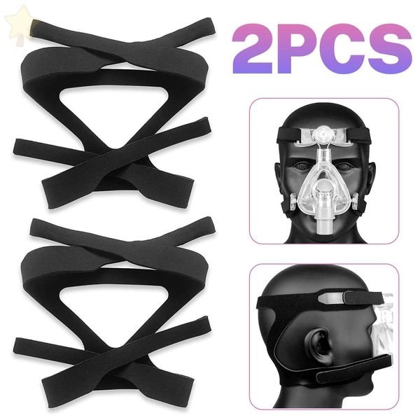 2 Pack Universal CPAP Mask Headgear Strap for ResMed, Philips Respironics, Other