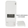 R51M/E Universal Replacement Remote Control Compatible for Midea AC Air Conditioner (Display in Fahrenheit)