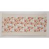 Christmas Snowman on Cream Terrycloth Bathmat