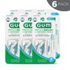 GUM Proxabrush Go-Betweens Refills - Wide - Compatible with all GUM Permanent Handles - Reusable Interdental Brushes - Soft Bristled Dental Picks, 48 count
