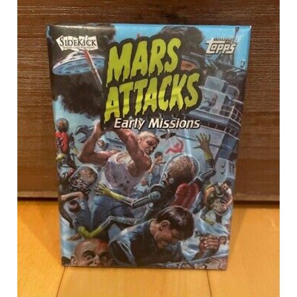 2021 Topps Mars Attacks Uprising Kickstarter Sealed Early Missions Wax Hot Pack