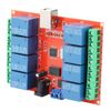 Relay Controller,USB Relay Switch 12V 8 Channel Relay Module with USB Interface Drive-Free for Computer Smart Control Switch