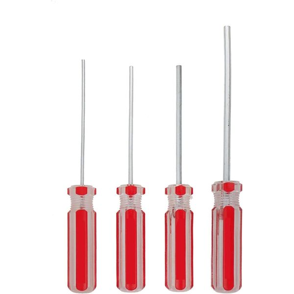 Hex Head Screwdriver Set Allen Four Sizes H1.5mm, Color