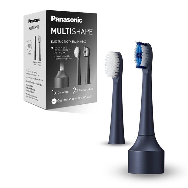 Panasonic ER-CTB1 MULTISHAPE Modular Personal Care System, Electric Toothbrush Head with Extra Fine and Multi-fit Brush