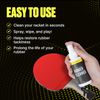 PRO SPIN Table Tennis Rubber Cleaning Kit - Ping Pong Paddle Cleaner | 200ml... 