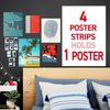 Command Poster (PH024-64NA), White, 64 Strips