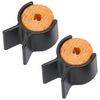 Handlebar Moustache Training Wheel, 2pcs Portable Mustache Styling Template Shaping Tool