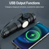 Super Bright LED Torch Flashlight Tactical Camping Outdoor Lamp USB Rechargeable