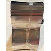 1/8oz Mylar Barrier Storage Bags Black, Clear Front Eighth Ounce - 50 Count
