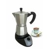 Electric Aluminum Espresso Coffee Maker, 400 W,3 Cup , Silver
