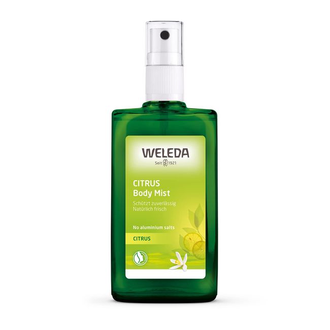 【公式】WELEDA(ヴェレダ) シトラスボディミスト 100mL オーデコロン リフレッシュ ミスト スプレー ルームフレグランス 爽やかなシトラスの香り 天然由来成分 オーガニック