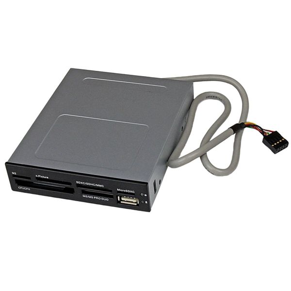 StarTech.com 3.5" Bay USB 2.0 Memory Card Reader 35FCREADBK3