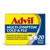 Advil Multi Symptom Cold and Flu Medicine 20 Coated Tablets for Adults