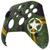 eXtremeRate Front Case for Xbox Series X&S Controller, DIY Replacement Grips Case Faceplate Skin Shell Accessory for Xbox Core Controller (Armed Rockets) No Controller