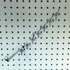 10" Peg Hooks, Pegboard Display Panel Hangers - 100 Pack