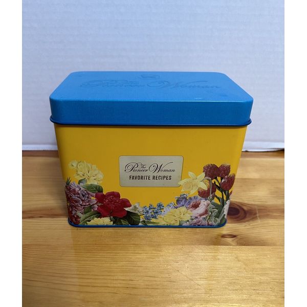 The Pioneer Woman Favorite Recipes Box Tin