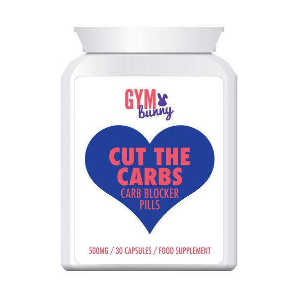 GYM BUNNY CUT THE CARBS CARB BLOCKER PILLS – STOP ABSORPTION CARBOHYDRATES