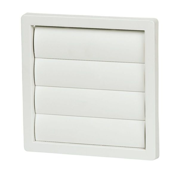 Manrose Flap Vent White 160 x 160mm