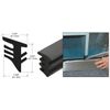 CRL SFV335C Black Universal Roll-In Store Front Vinyl - 100' Roll