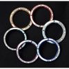 Auto Switch Cover Engine Start Switching Ring Decoration Ring for Mazda CX4 CX5 Angkorela Attic Black