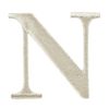 Embroidered Initial Patch Iron On Height 5cm N