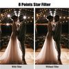 Walking Way 52MM 4/6/8 Points Star Filter Set - Twinkle Effect Lens, Cross-Screen Filter, Slim Sparkling Effect Camera Filter With Lens Case