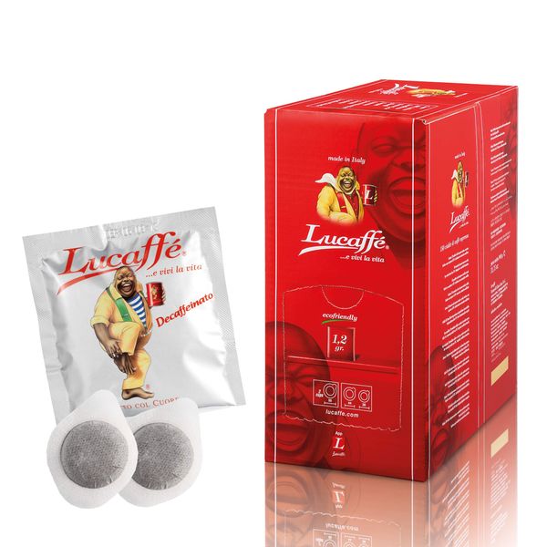 Lucaffe Decaf 100% Arabica ESE 150 Espresso Pods