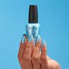 OPI Nail Lacquer, Opaque & Vibrant Pearl Finish Blue Nail Polish, Up to 7 Days of Wear, Chip Resistant & Fast Drying, Summer 2023 Collection, Summer Make the Rules, Surf Naked​, 0.5 fl oz