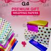 G4GADGET Christmas Wrapping Paper Gift Wrap - Assorted Designs 32 Sheets 70cm X 50cm Large Sheets