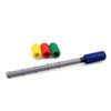 AFH Dermo Massage Roller® Small Set of 2 Colourful and Blue Hand Massager